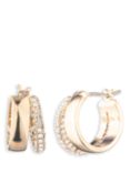 Lauren Ralph Lauren Crystal Split Hoop Earrings, Gold