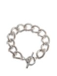 Lauren Ralph Lauren Pavé Link Bracelet, Rhodium/Clear