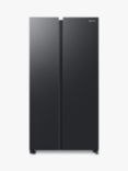 Samsung RS66DG815CB1EU Freestanding 65/35 American Style Fridge Freezer, Black