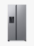Samsung RS65DG54M3SLEU Freestanding 65/35 American Style Fridge Freezer, Silver