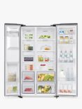 Samsung RS65DG5403S9EU Freestanding 65/35 American Fridge Freezer, Silver