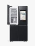 Samsung Family Hub RF65DG9H0EB1 Freestanding 60/40 French Style Fridge Freezer, Black