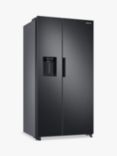 Samsung RS67A8811B1/EU Freestanding 65/35 American Style Fridge Freezer, Black