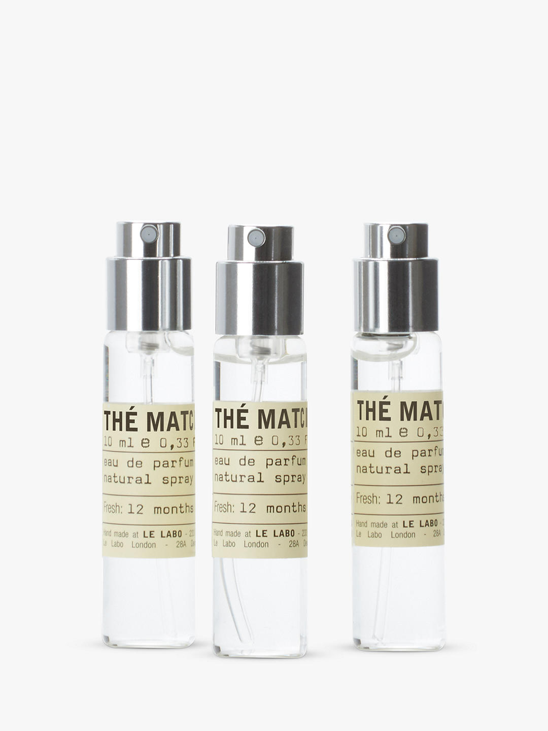 Le Labo Thé Matcha 26 Eau de Parfum Travel Refill, 3 x 10ml 1