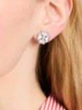 kate spade new york Bloom Stud Earrings, Cream/Silver