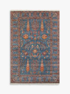 Gooch Oriental Pictorial Rug, L306 x W205 cm, Blue