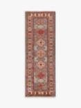 Gooch Oriental Supreme Kazak Runner Rug, L189 x W64 cm, Grey