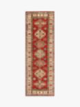 Gooch Oriental Supreme Kazak Runner Rug, L184 x W60 cm, Red