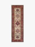 Gooch Oriental Supreme Kazak Runner Rug, L177 x W60 cm, Ivory
