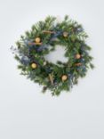 John Lewis Blueberry & Cinnamon Wreath, Dia.66cm