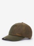 Barbour Beauly Waxed Baseball Cap, Green