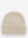 Barbour International Aria Beanie Hat, Stone