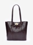 Barbour Eilein Tote Bag, Black Cherry