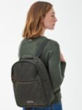 Barbour Quilted Backpack, Olive