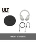 Sony WH-ULT900N ULT Wear Noise Cancelling Wireless Bluetooth Over-Ear Headphones with ULT POWER SOUND & Mic/Remote, White