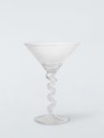 John Lewis Spiral Stem Cocktail Glass, Set of 2, 160ml, White