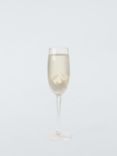 John Lewis Confetti Glass Champagne Flute, 220ml, White