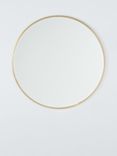 John Lewis Dalston Aluminium Round Wall Mirror, 80cm