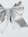 Decoris Gift Bows Set of 2, Silver