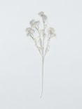 Everlands Feathery Flower Stem, Silver