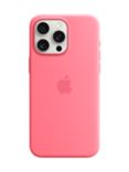 Apple Silicone Case with MagSafe for iPhone 15 Pro Max, Pink