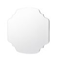 Laura Ashley Rochelle Square Wall Mirror, 60 x 60cm, Clear