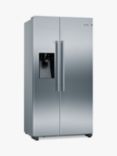 Bosch KAD93AiERG American Fridge Freezer, Stainless Steel