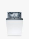 Bosch Series 2 SPV2HKX42G Fully Integrated Dishwasher, White