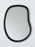 John Lewis ANYDAY Abstract Wall Mirror, 60 x 47cm, Black