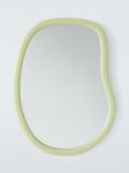 John Lewis ANYDAY Abstract Wall Mirror, 60 x 47cm, Pistachio