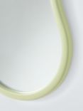 John Lewis ANYDAY Abstract Wall Mirror, 60 x 47cm, Pistachio