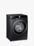 Samsung Series 6+ WW90DG6U85LBU1 Freestanding Washing Machine, AI Energy, 9kg Load, 1400rpm Spin, Black