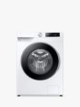 Samsung Series 6+ WW90DG6U85LBU1 Freestanding Washing Machine, AI Energy, 9kg Load, 1400rpm Spin, White