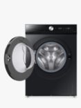 Samsung Series 8 WW90DB8U95GBU1 Freestanding ecobubble™ Washing Machine, AI Energy, 9kg Load, 1400rpm Spin, Black
