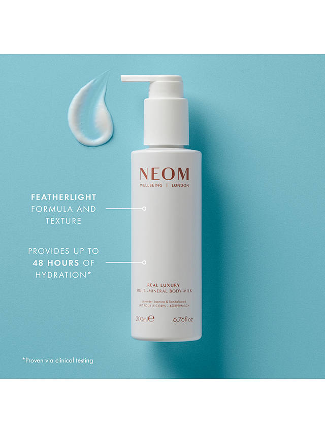 Neom Organics London Real Luxury Multi-Mineral Body Milk, 200ml 3