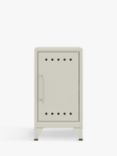 Bisley Fern Mini Right Hand Side Table/Locker, Traffic White