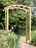 Zest Daria Wooden Garden Arch, Natural