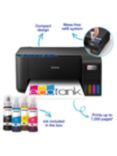 Epson EcoTank ET-2860 Three-In-One Wi-Fi Printer with High Capacity Integrated Ink Tank System, Black
