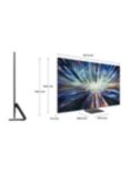 Samsung QE85QN900D (2024) Neo QLED HDR 8K Ultra HD Smart TV, 85 inch with TVPlus, AI Upscaling, Dolby Atmos & Infinity Air Design with One Connect Box, Graphite Black