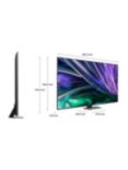 Samsung QE85QN85D (2024) Neo QLED HDR 4K Ultra HD Smart TV, 85 inch with TVPlus & Dolby Atmos, Carbon Silver