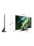 Samsung QE50QN90D (2024) Neo QLED HDR 4K Ultra HD Smart TV, 50 inch with TVPlus & Dolby Atmos, Titan Black