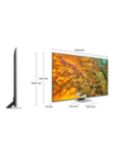 Samsung QE75Q80D (2024) QLED HDR 4K Ultra HD Smart TV, 75 inch with TVPlus & Dolby Atmos, Eclipse Silver
