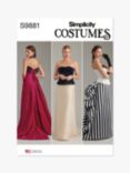 Simplicity Misses' Floor Length Skirts Sewing Pattern, S9881