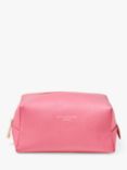 Aspinal of London Medium Pebble Leather Makeup Bag, Candy Pink