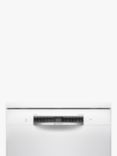 Bosch Series 4 SMS4EKW06G Freestanding Dishwasher, White