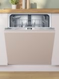 Bosch SMV4EAX23G Integrated Dishwasher, Stainless Steel