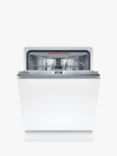 Bosch Series 6 SMV6ZCX10G Fully Integrated Dishwasher, Stainless Steel