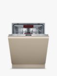 Neff N50 S155HVX00G Fully Integrated Dishwasher, Stainless Steel