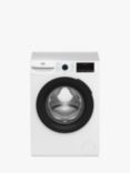 Beko BM3WT4104iW Freestanding Washing Machine, 10kg Load, 1400rpm Spin, White