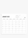 Letts Conscious 2025 Wall Calendar, Sage